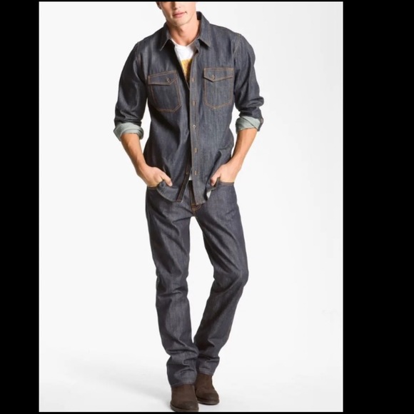 Nudie Jeans Co Slim Jim Broken Twill Jeans 30x34 - Picture 13 of 13